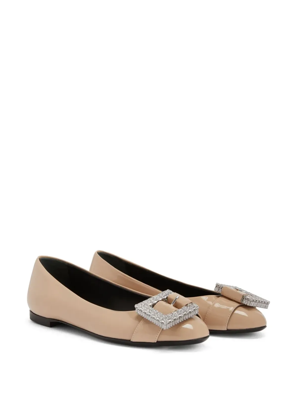 Giuseppe Zanotti ミス バックル バレエシューズ - 画像2