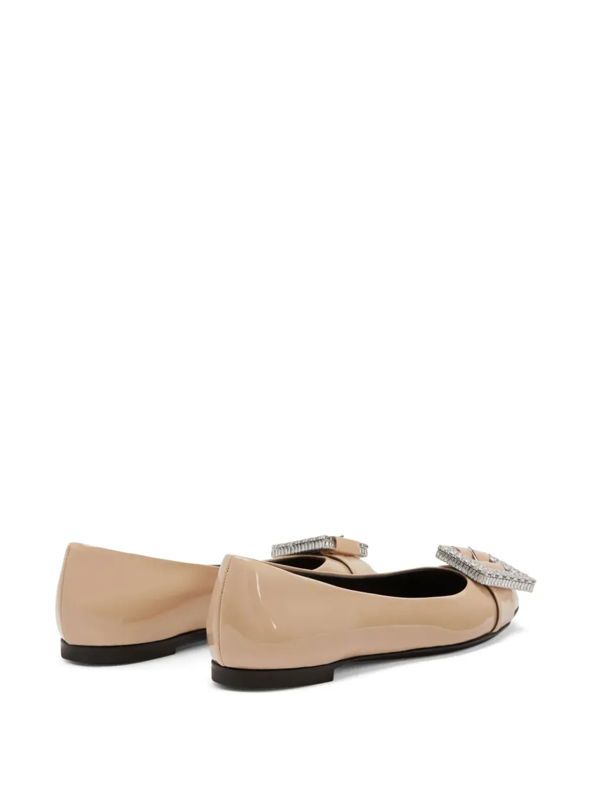 Giuseppe Zanotti ミス バックル バレエシューズ - 画像3