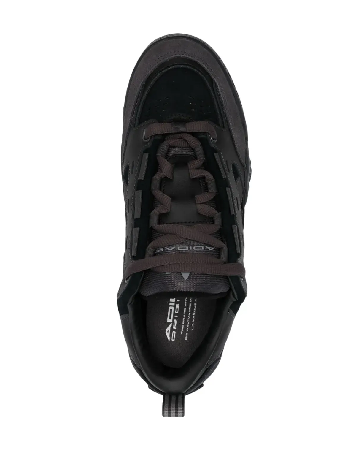 adidas adi2000 パネルドスエード スニーカー - ブラック - 画像4