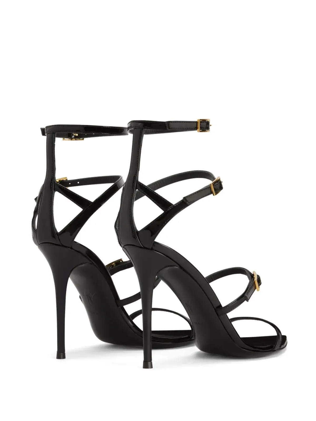 Giuseppe Zanotti インティリゴ アベリ サンダル - ブラック - 画像3