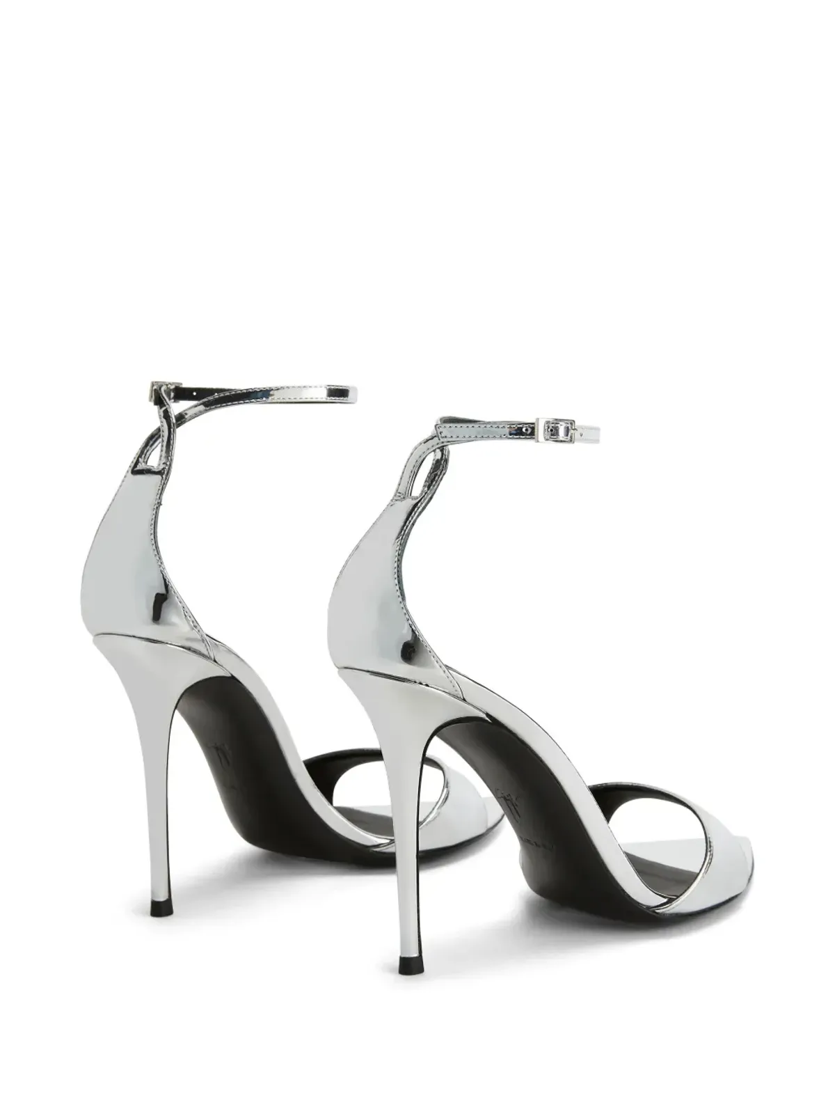 Giuseppe Zanotti インツリオ・ストラップ サンダル - シルバー - 画像3
