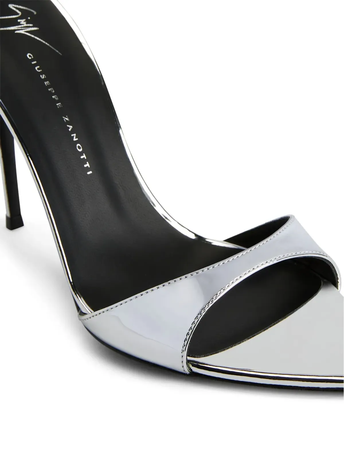 Giuseppe Zanotti インツリオ・ストラップ サンダル - シルバー - 画像4