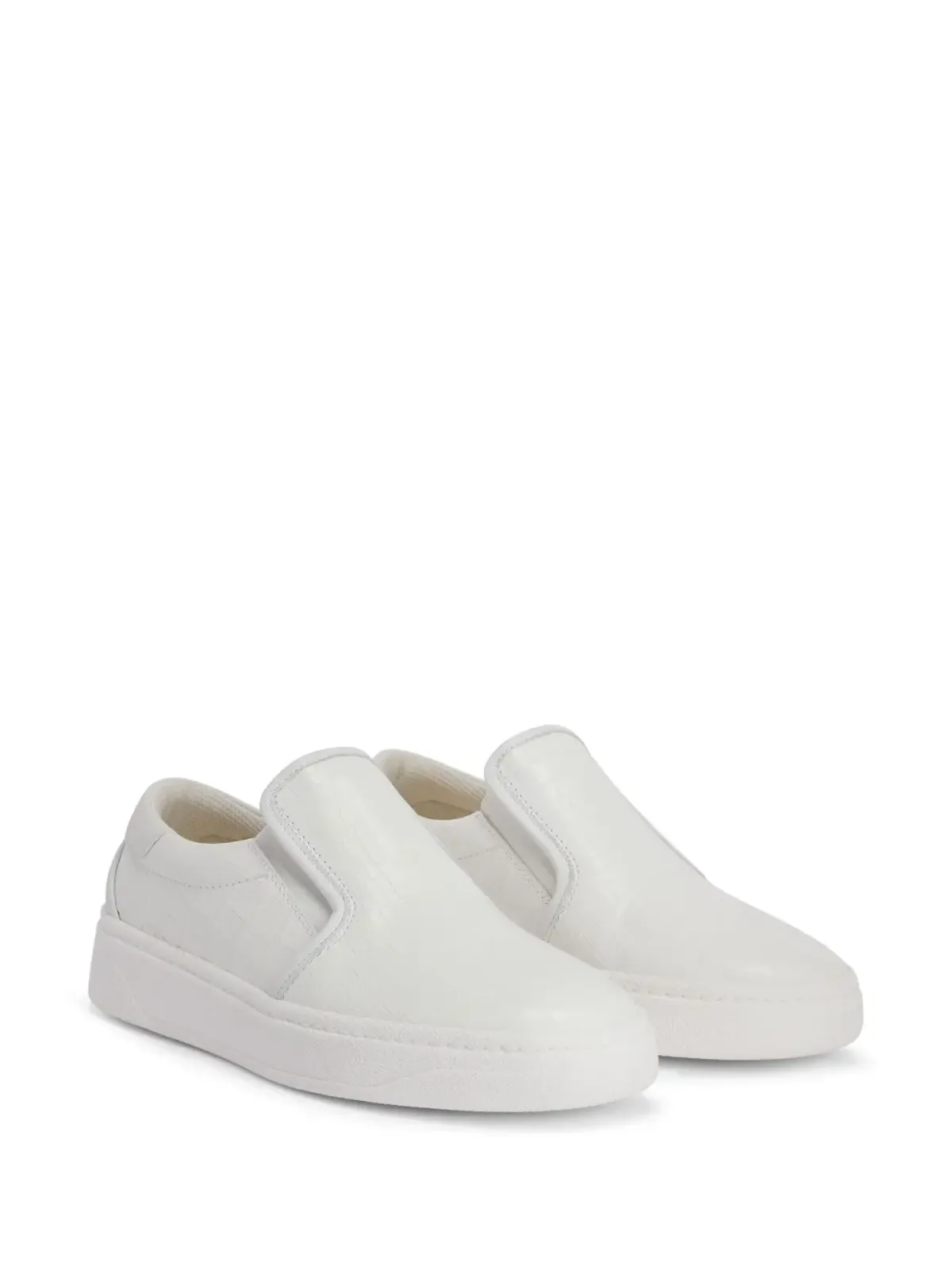 Giuseppe Zanotti Gz94 スリップオン レザー スニーカー - 画像2
