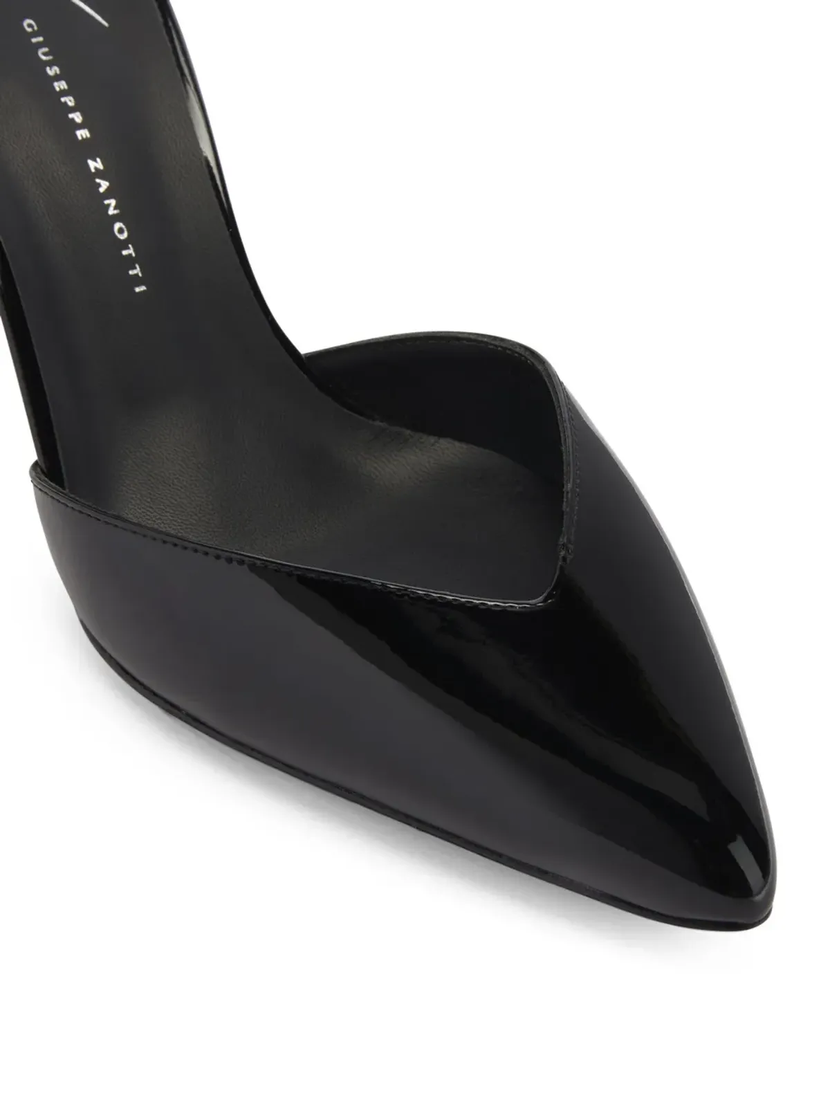 Giuseppe Zanotti Alenee レザー パンプス - ブラック - 画像4