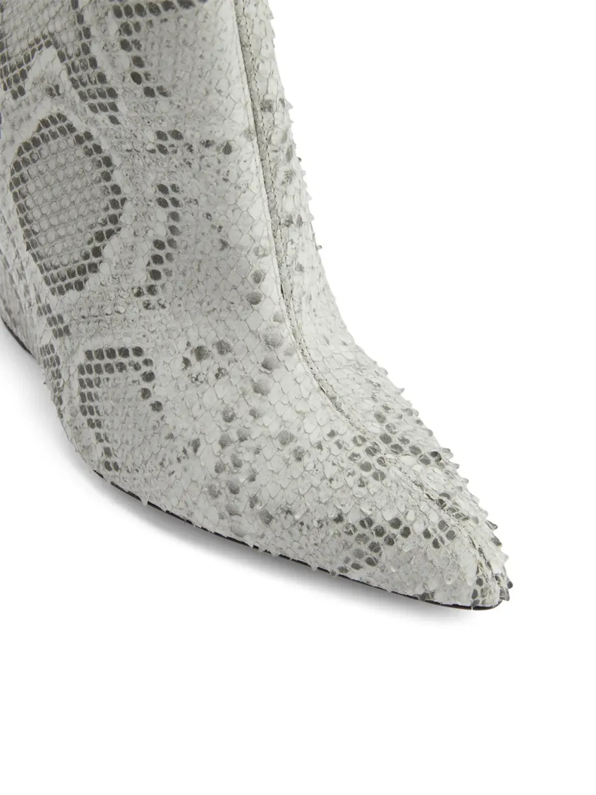Giuseppe Zanotti 105mm Ginnyfer ブーティ ウェッジ ブーツ - グレー - 画像4