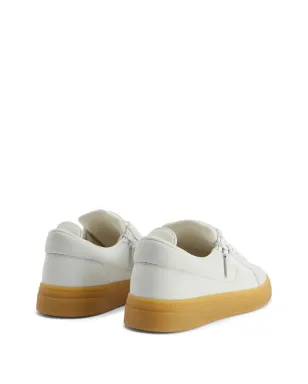 Giuseppe Zanotti GZ94 レザー ダブルジップ ローカット スニーカー - サムネイル3