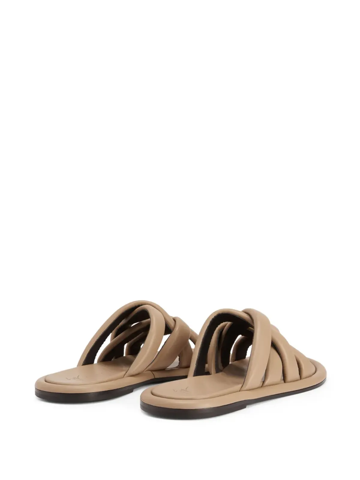 Giuseppe Zanotti Jacobseen レザーサンダル - ニュートラルカラー - 画像3