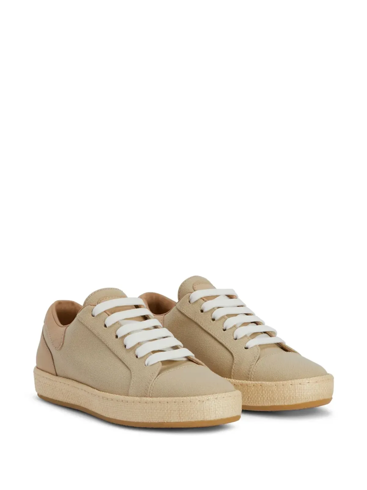 Giuseppe Zanotti Gz City キャンバススニーカー - ニュートラルカラー - 画像2