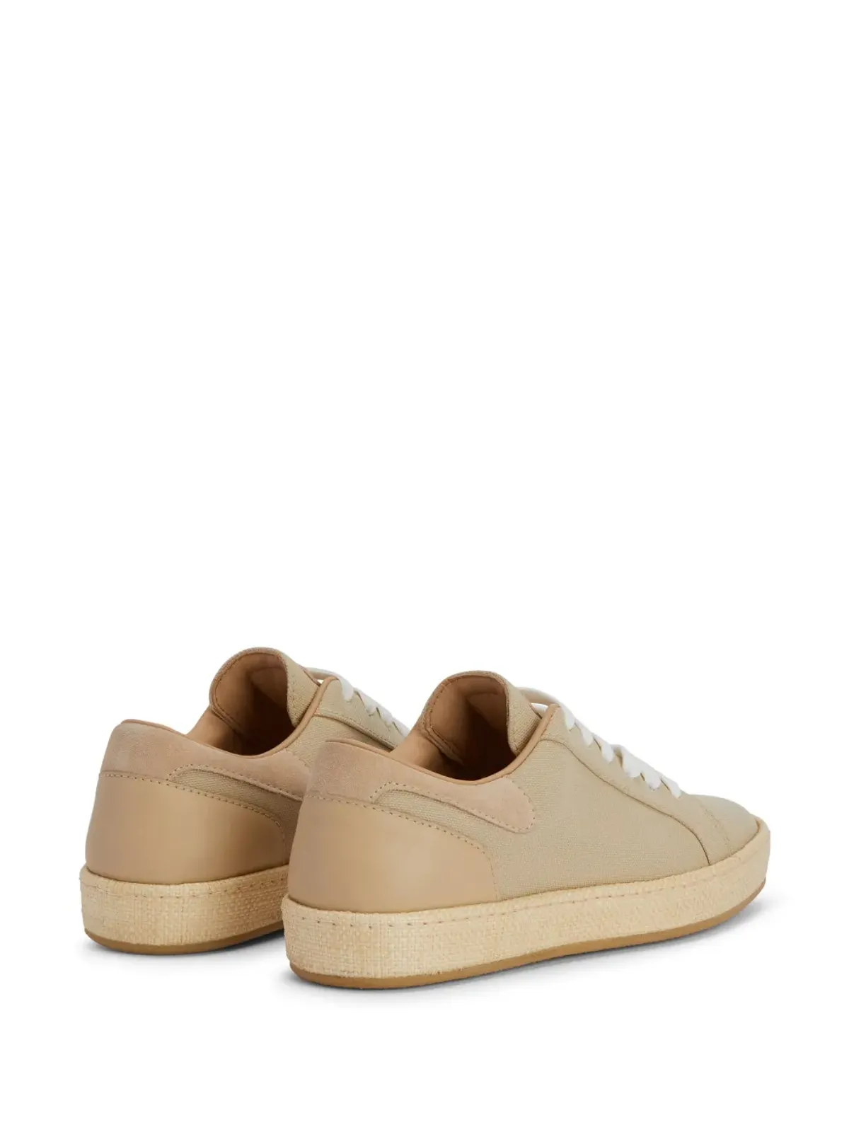 Giuseppe Zanotti Gz City キャンバススニーカー - ニュートラルカラー - 画像3