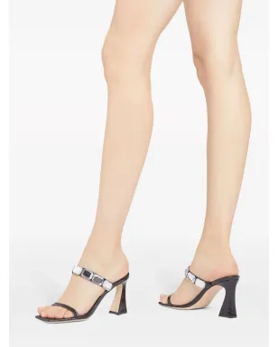 Giuseppe Zanotti フラミニア 85mm スクエアトゥ サンダル - サムネイル5