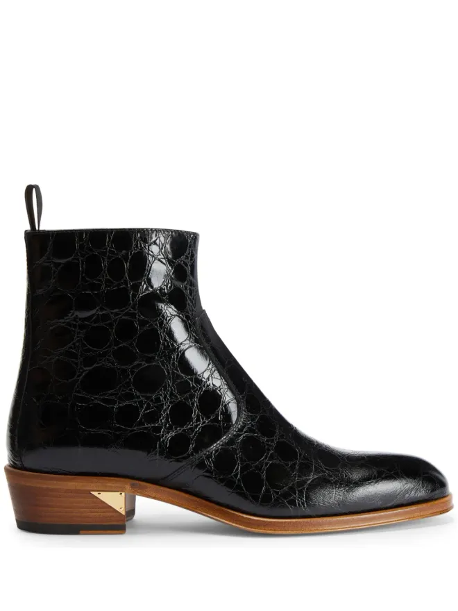 Giuseppe Zanotti Giuseppe Zanotti 40mmファビエン ブーツ - ブラックの商品画像