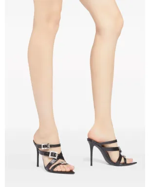 ビンテージ Giuseppe Zanotti 105mm インティリゴ・オレリー サンダル - サムネイル5