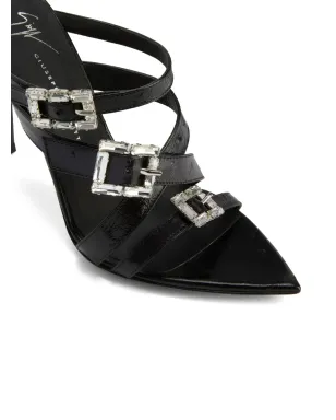 ビンテージ Giuseppe Zanotti 105mm インティリゴ・オレリー サンダル - サムネイル4