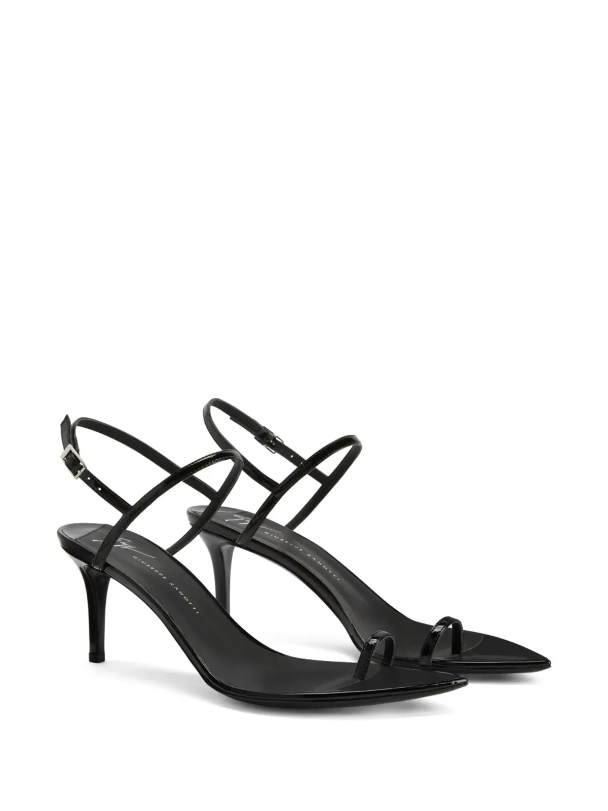 Giuseppe Zanotti 70mm Symonne サンダル - ブラック - 画像2