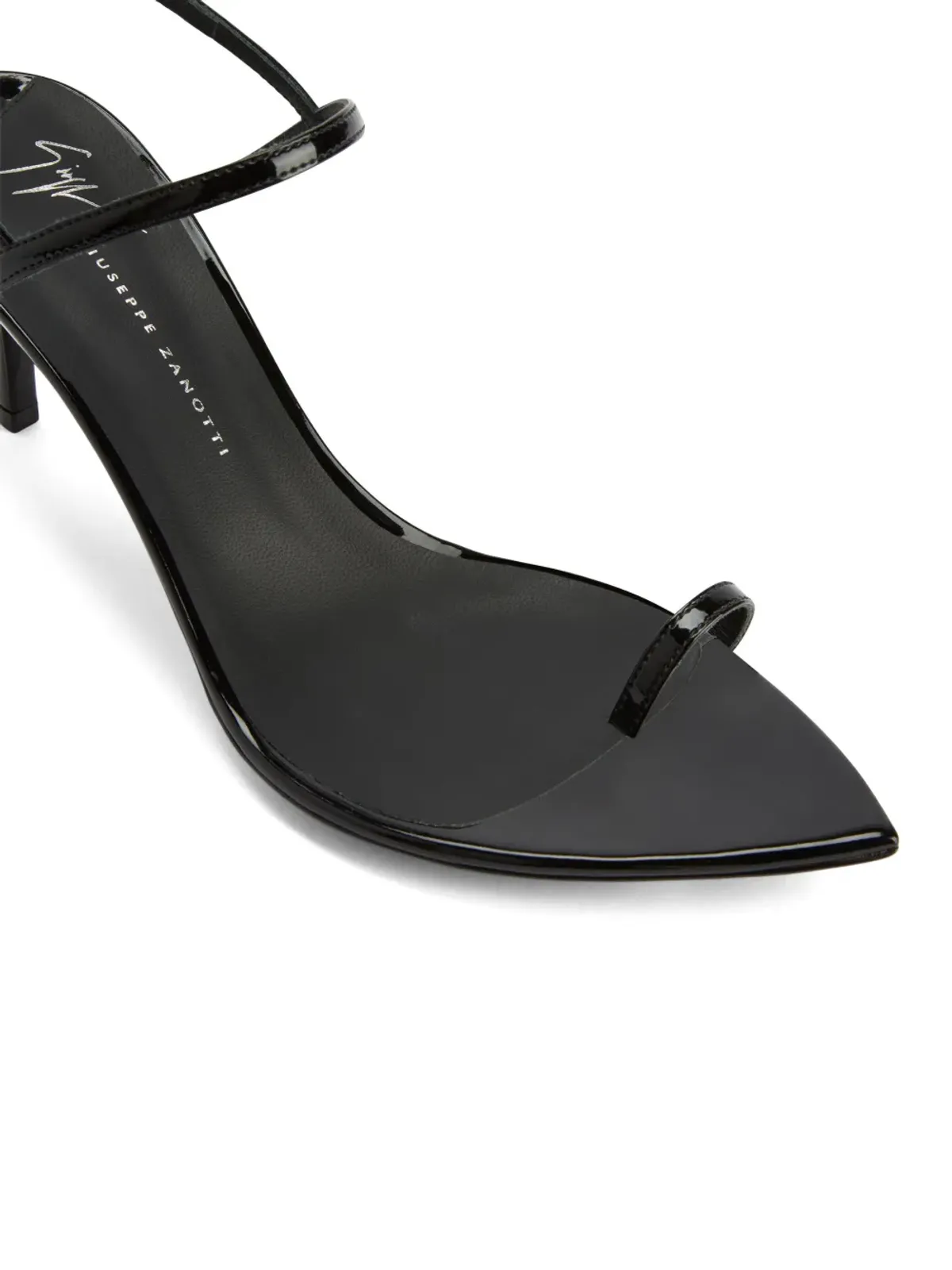 Giuseppe Zanotti 70mm Symonne サンダル - ブラック - 画像4