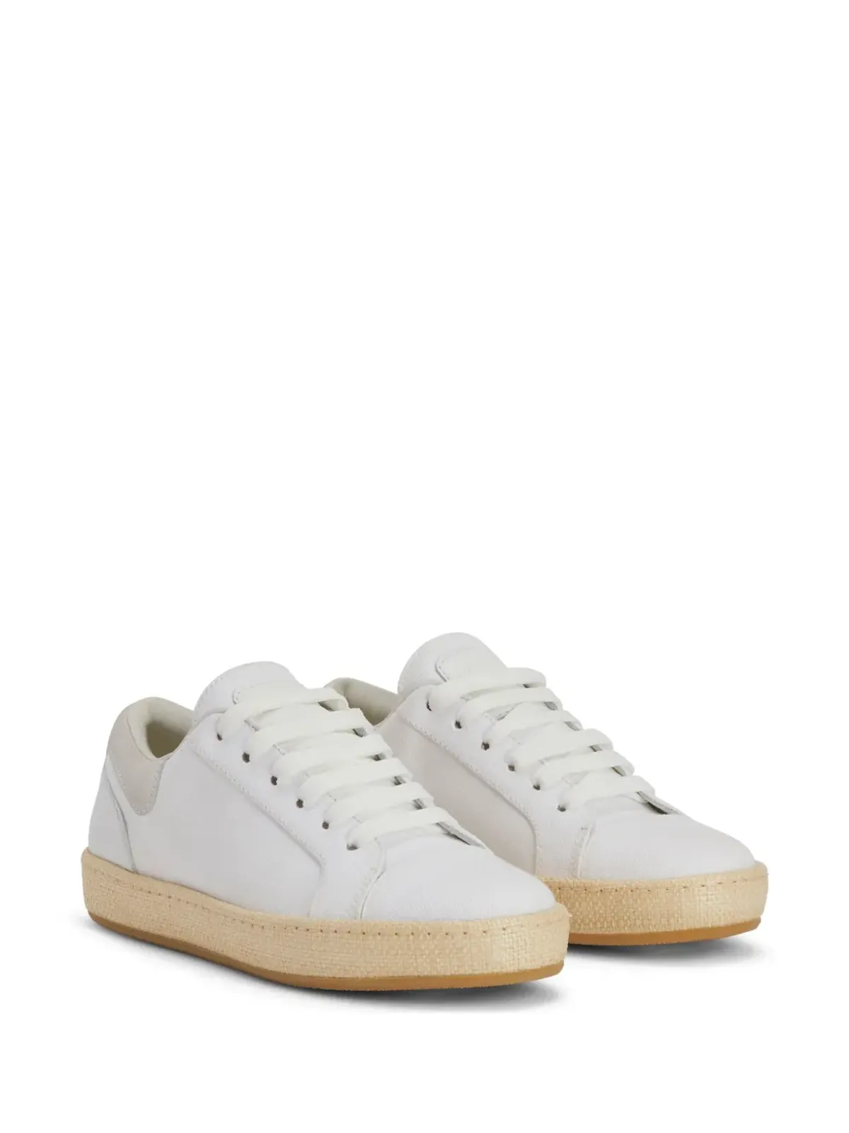 Giuseppe Zanotti GZ-City パネルドスニーカー ホワイト - 画像2