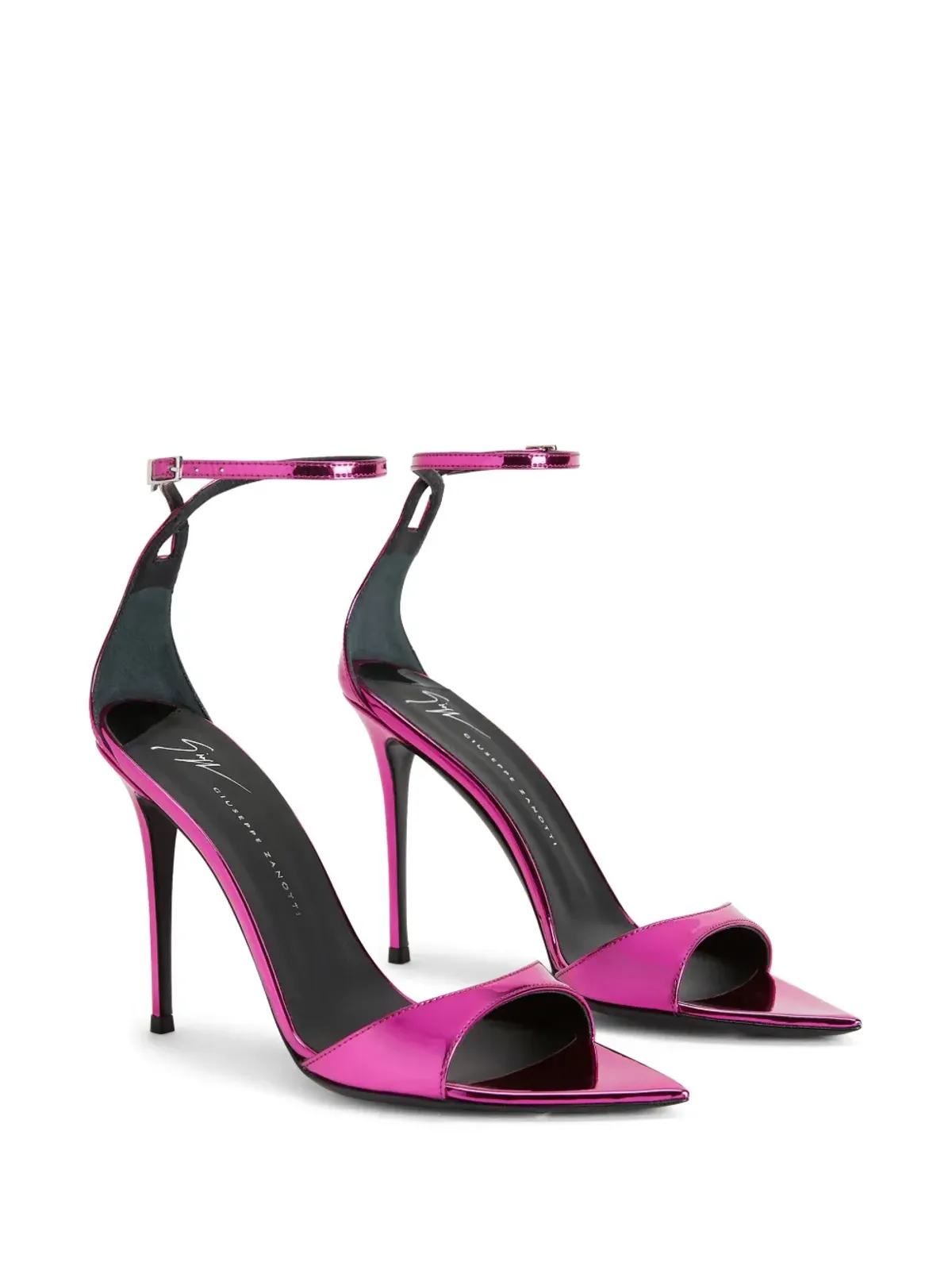 Giuseppe Zanotti イントリゴ・ストラップ 90mm サンダル - 画像2