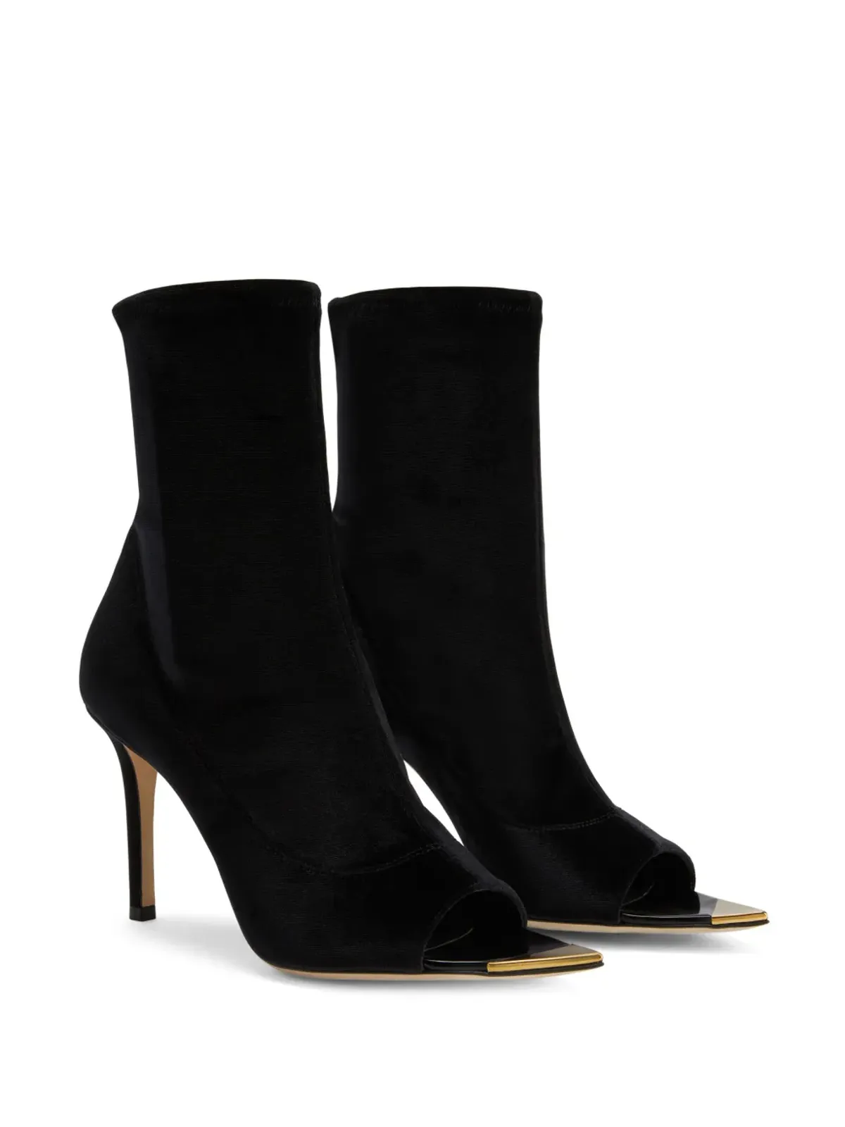 Giuseppe Zanotti 90mm Intriigo ブーティ ブーツ - ブラック - 画像2
