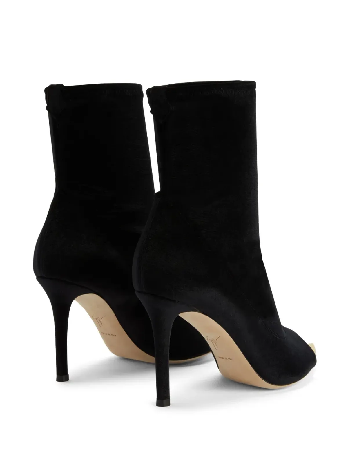 Giuseppe Zanotti 90mm Intriigo ブーティ ブーツ - ブラック - 画像3
