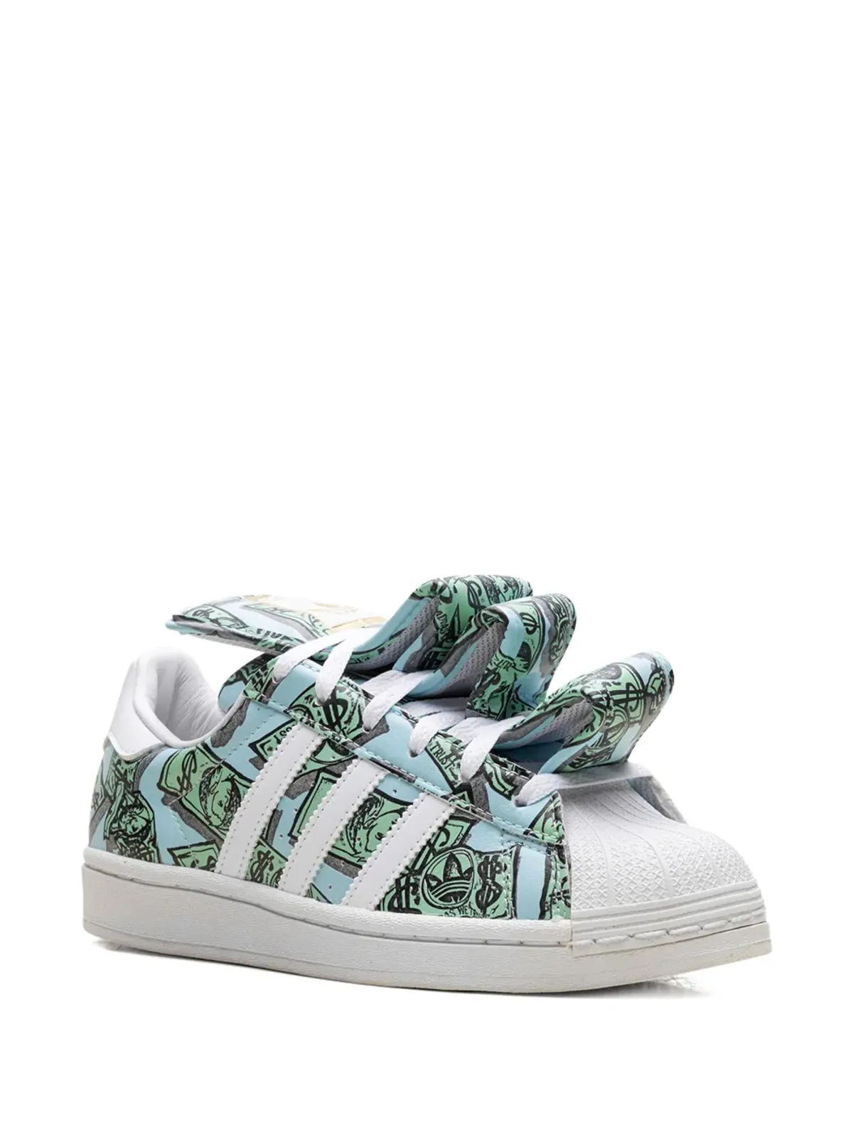 adidas HP6596 プリントスニーカー - ホワイト - 画像2