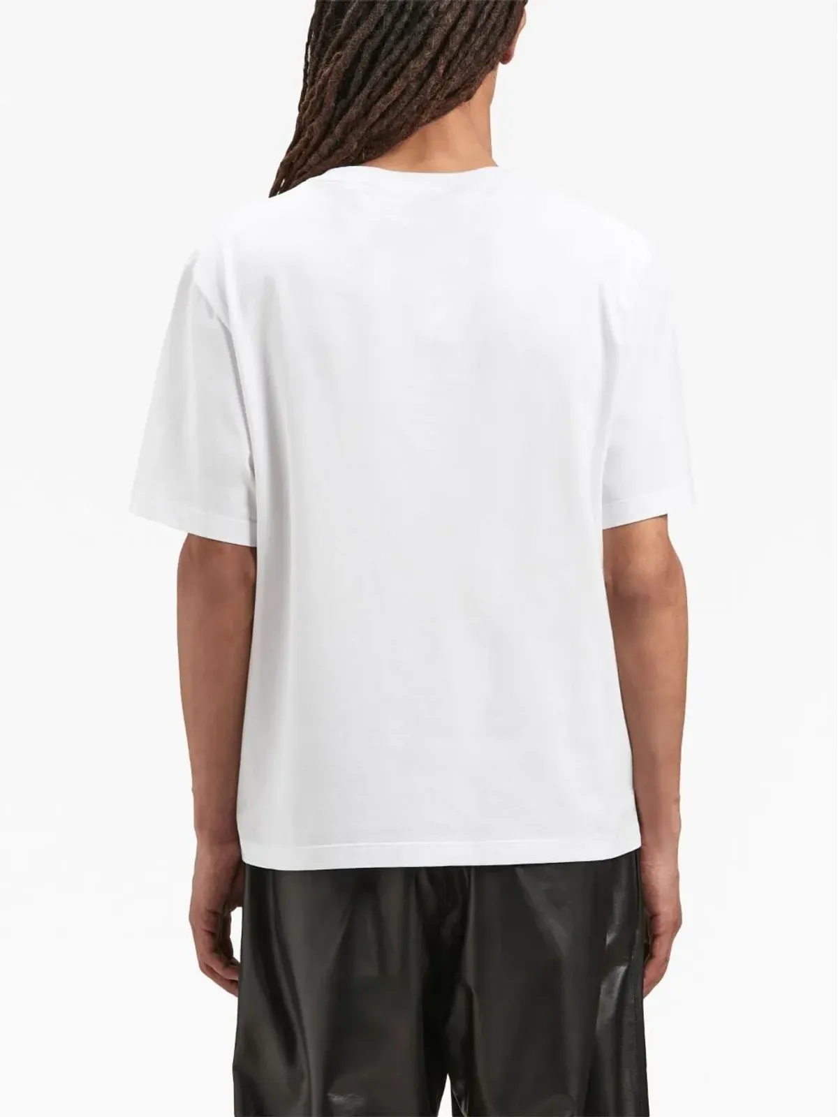 Palm Angels ロゴプリント クルーネック Tシャツ - ホワイト - 画像5
