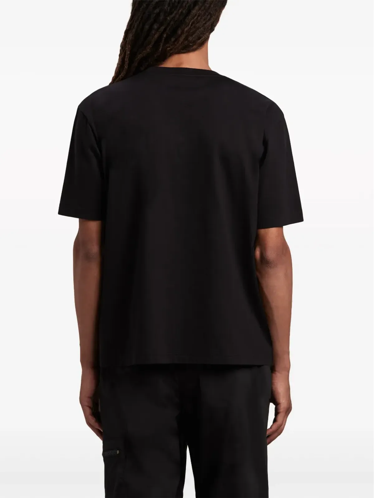 Palm Angels ヘルメット コットン Tシャツ ブラック - 画像5