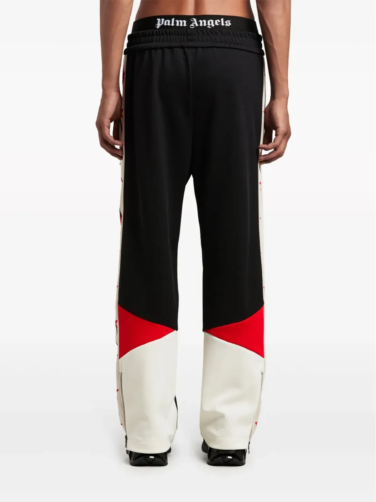 Palm Angels Paxhaas コントラストパネル トラックパンツ - ブラック - 画像5