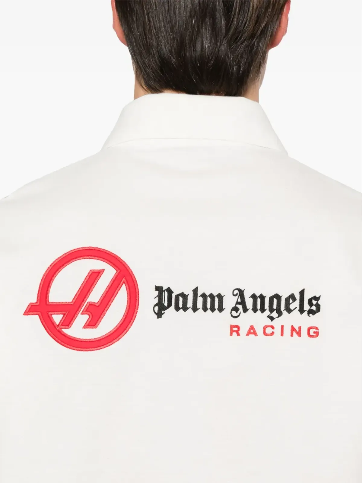 Palm Angels Moneygram Haas F1 ポロシャツ - ホワイト - 画像5
