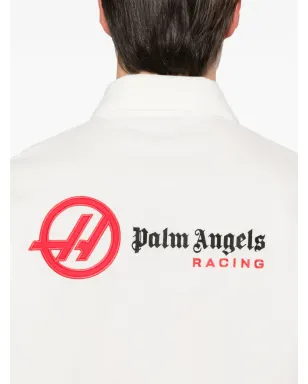Palm Angels Moneygram Haas F1 ポロシャツ - ホワイト - サムネイル5