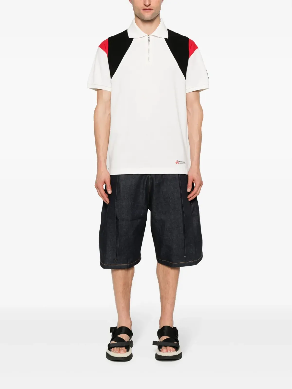 Palm Angels Moneygram Haas F1 ポロシャツ - ホワイト - 画像2
