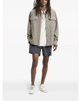 Palm Angels ロゴプリント チェック柄 オーバーシャツ - Neutrals - サムネイル2
