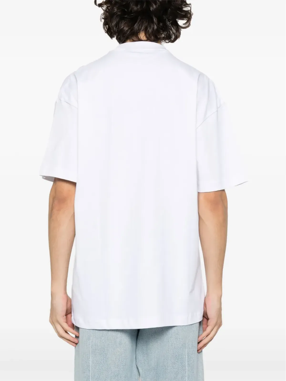 Palm Angels ニューヨーク・モノグラムプリント Tシャツ - ホワイト - 画像4