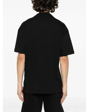 Palm Angels ロサンゼルス モノグラムプリント Tシャツ - ブラック - サムネイル4