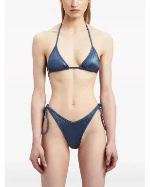 Palm Angels メタリック トライアングル ビキニトップ - サムネイル3