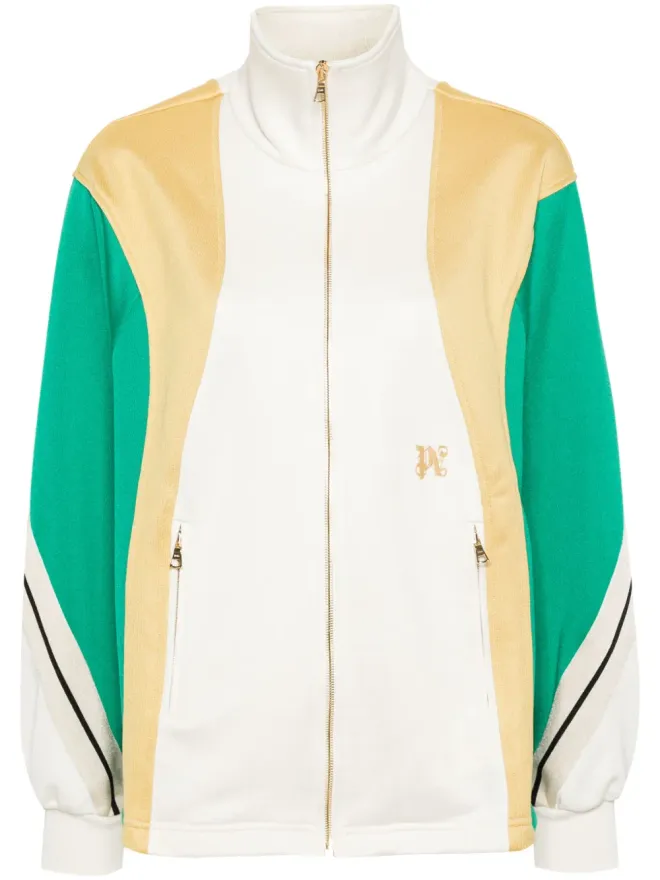 Palm Angels Palm Angels カラーブロック トラックジャケット - ホワイトの商品画像