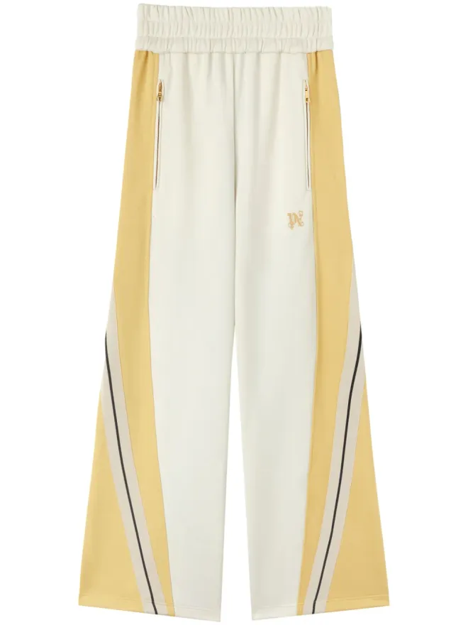 Palm Angels Palm Angels カラー・ブロック トラックパンツ - ホワイトの商品画像