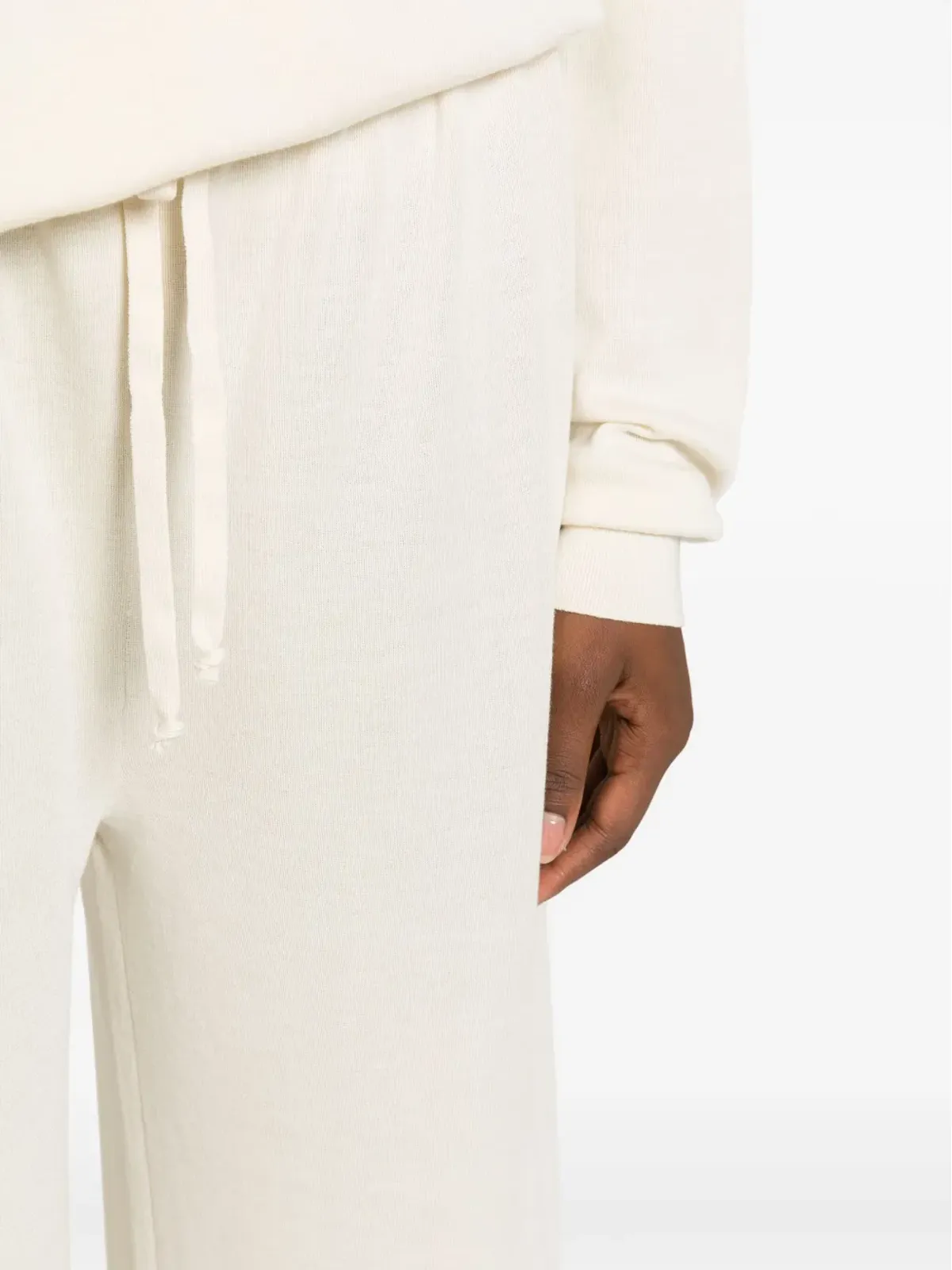The Row drawstring-waist wide-leg trousers - Neutrals - 画像5