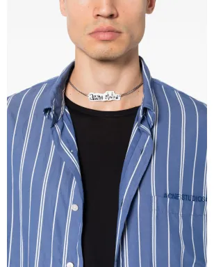 Acne Studios ロゴペンダントチェーンリンクネックレス - サムネイル2
