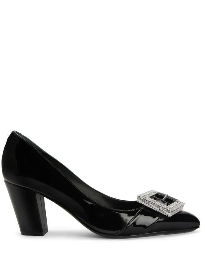 Giuseppe Zanotti Giuseppe Zanotti 70mm Miss Buckle パンプス - ブラックの商品画像