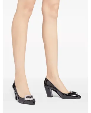 Giuseppe Zanotti 70mm Miss Buckle パンプス - ブラック - サムネイル5