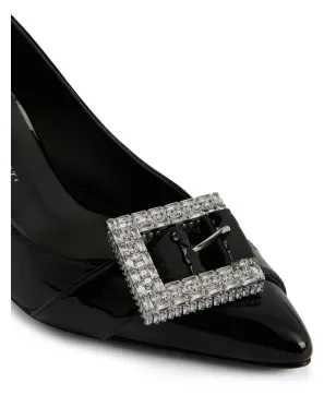 Giuseppe Zanotti 70mm Miss Buckle パンプス - ブラック - サムネイル4