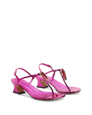 Giuseppe Zanotti Anthonia レザーサンダル ピンク - サムネイル2