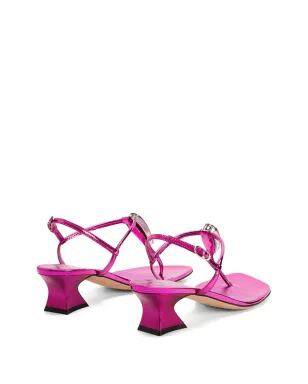 Giuseppe Zanotti Anthonia レザーサンダル ピンク - サムネイル3