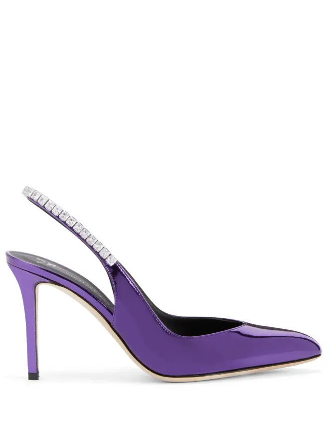 Giuseppe Zanotti Giuseppe Zanotti Rachyl 90mm パテントレザー パンプスの商品画像
