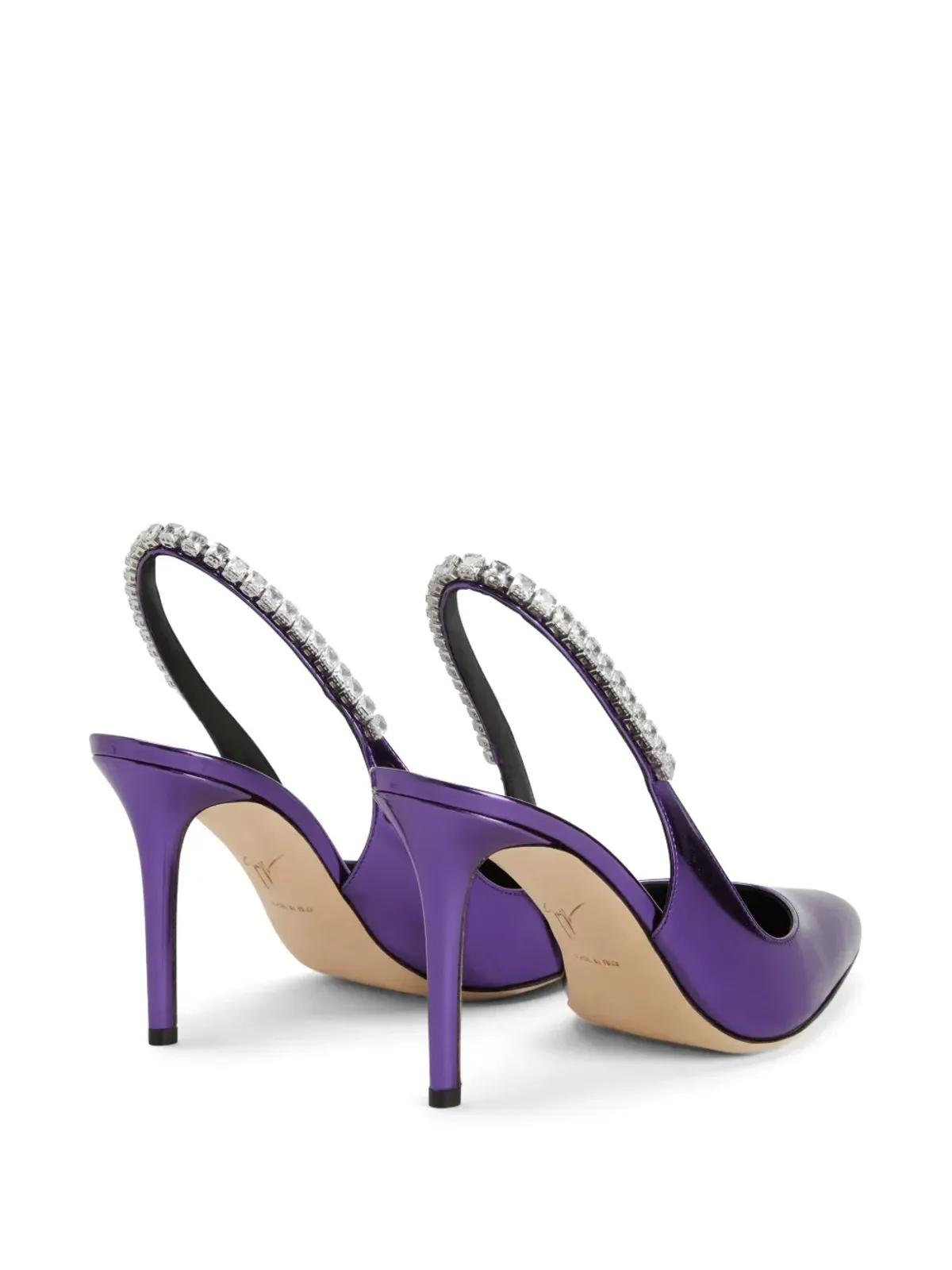 Giuseppe Zanotti Rachyl 90mm パテントレザー パンプス - 画像3