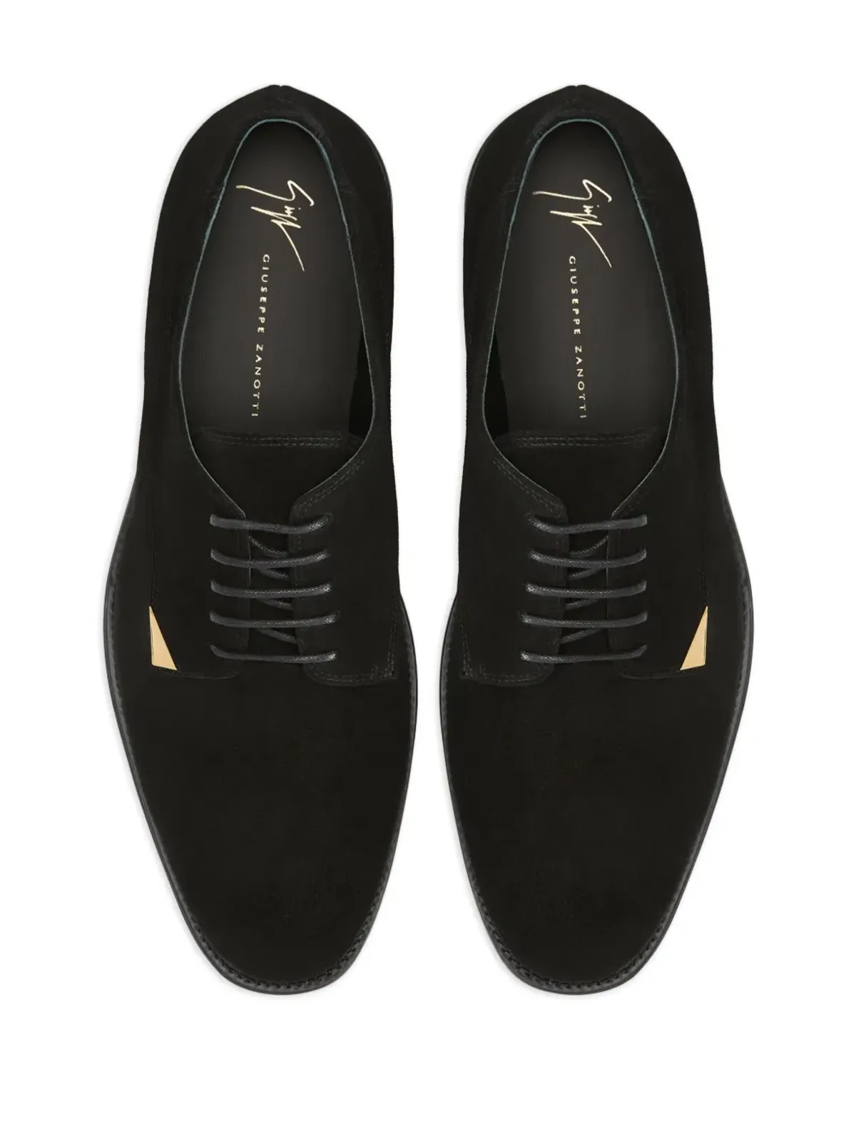 Giuseppe Zanotti Stwert Derby シューズ - ブラック - 画像4