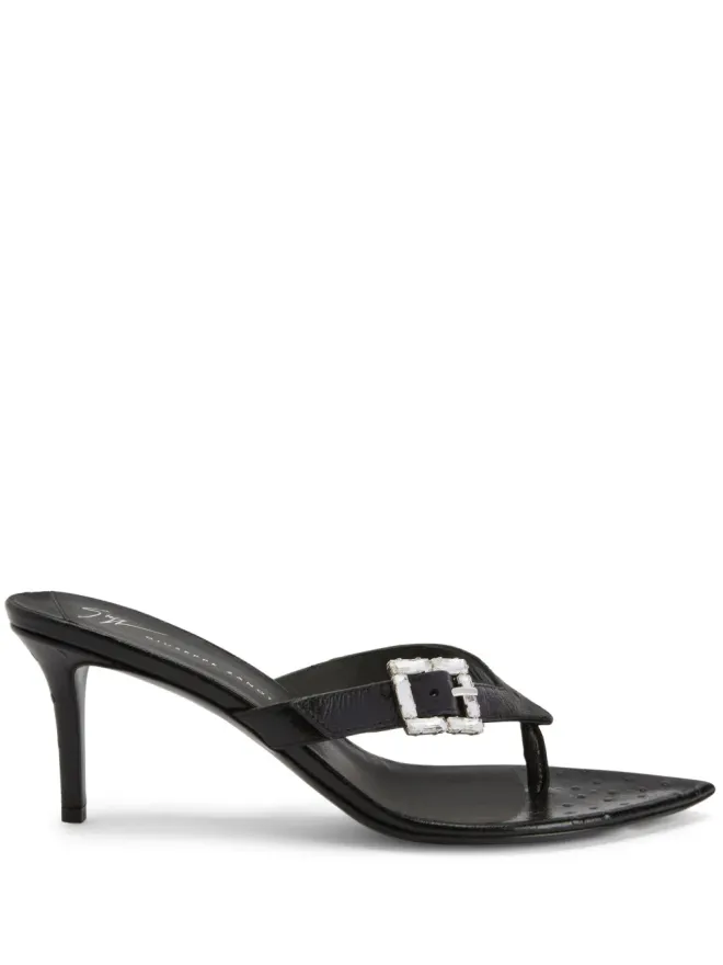 Giuseppe Zanotti Giuseppe Zanotti Naomee 70mm レザー サンダルの商品画像