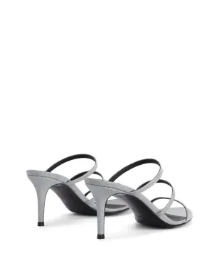 Giuseppe Zanotti Alimha 70mmストラップサンダル - シルバー - サムネイル3