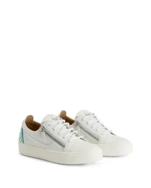 Giuseppe Zanotti Gail レザー スニーカー - ホワイト - サムネイル2