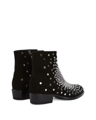 Giuseppe Zanotti 40mm ペガサス ブーツ クリスタル装飾 ブラック - サムネイル3